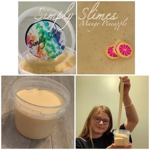 Mango Pineapple Slime (8 oz appx)